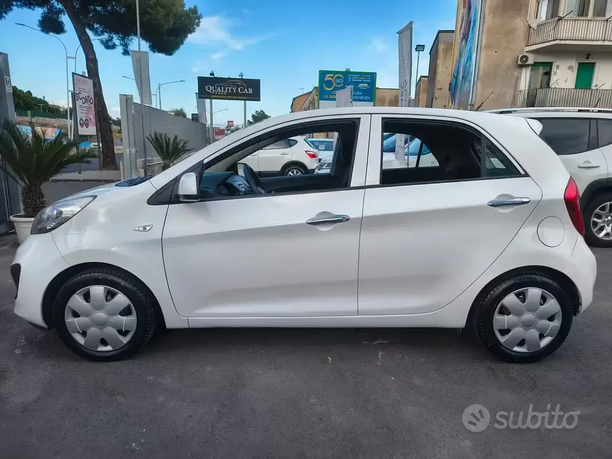 Usata Kia Picanto 69 CV (50 kW) 2014 Bianco Utilitaria