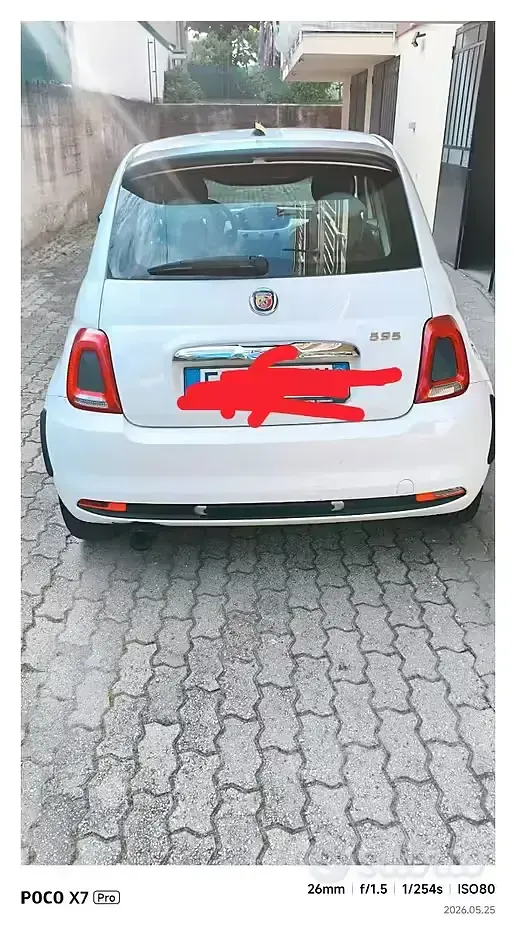 Usata Fiat 500 Pop 69 CV (50 kW) 2019 Bianco Utilitaria