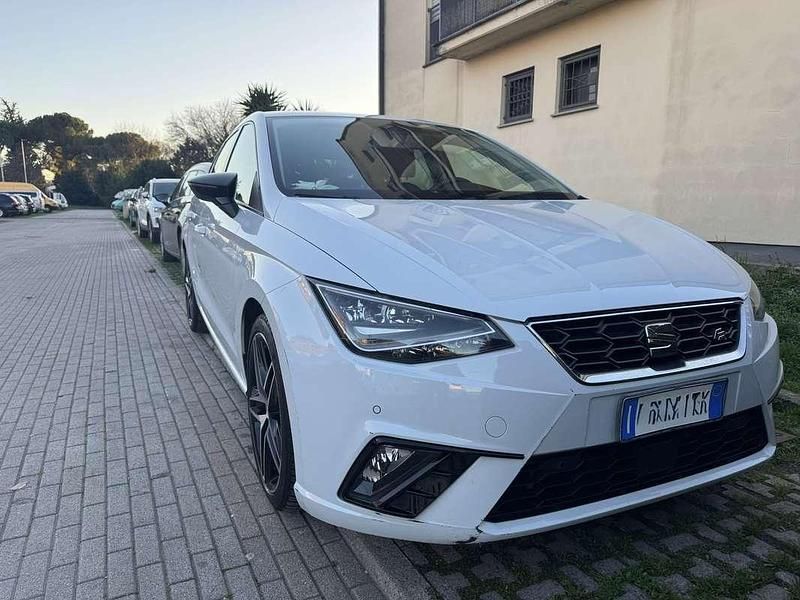 Usata Seat Ibiza FR 116 CV (85 kW) 2019 Bianco Utilitaria