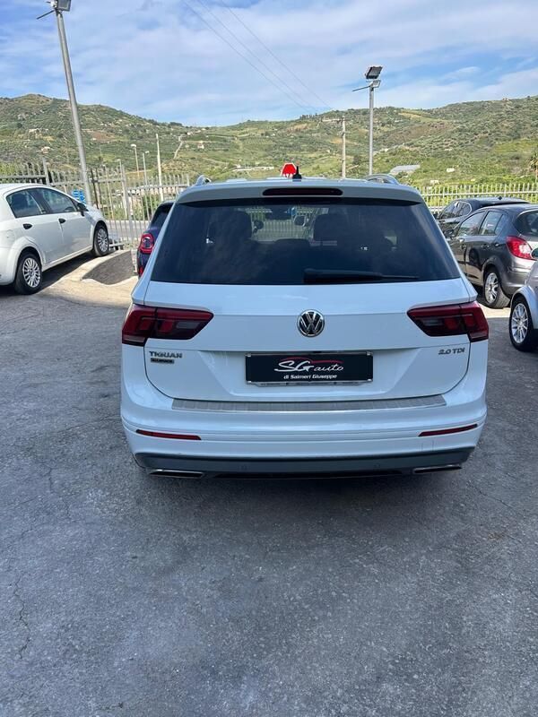 Usata VW Tiguan Allspace Advance 240 CV (176 kW) 2018 Bianco SUV