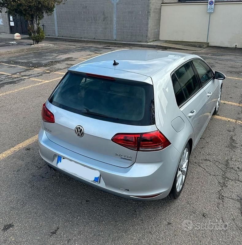 Usata VW Golf VII Highline 150 CV (110 kW) 2014 Grigio Berlina