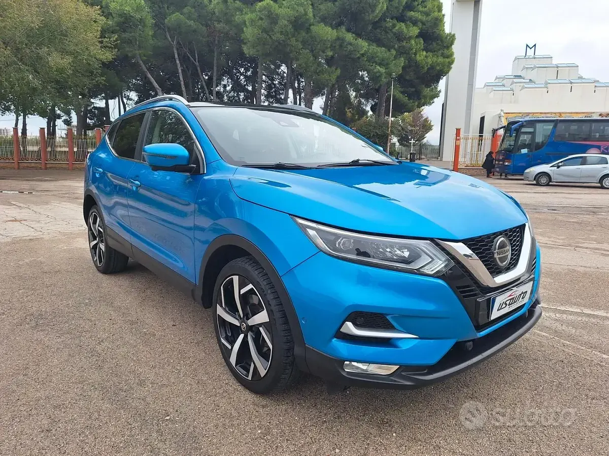 Usata Nissan Qashqai Tekna 116 CV (85 kW) 2019 Blu SUV