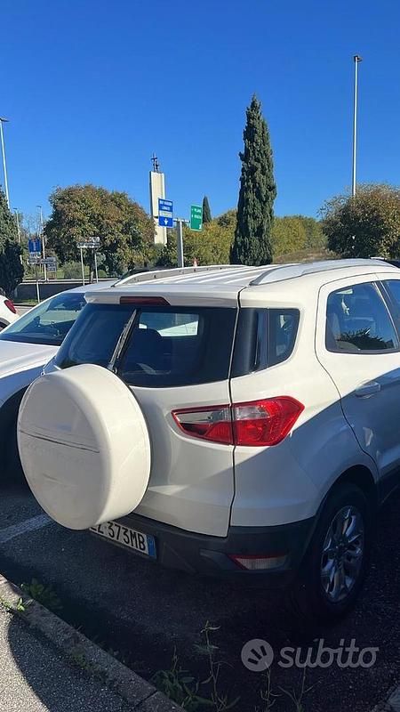 Usata Ford Ecosport 90 CV (66 kW) 2015 Bianco SUV
