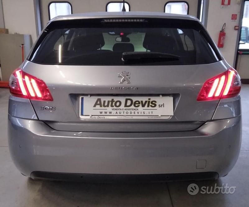 Usata Peugeot 308 Allure 131 CV (96 kW) 2021 Grigio Berlina