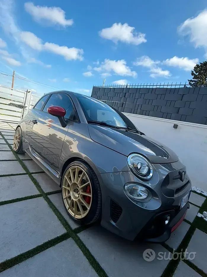 Usata Abarth 595 Competizione 180 CV (132 kW) 2017 Grigio Utilitaria