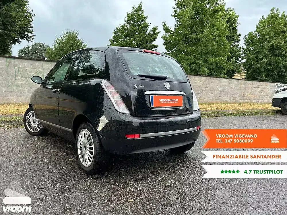 Usata Lancia Ypsilon 60 CV (44 kW) 2007 Nero Utilitaria