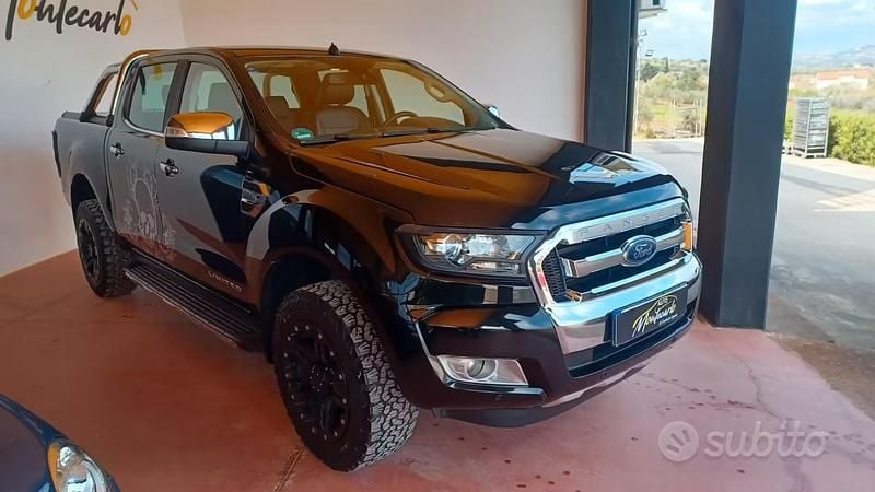 Usata Ford Ranger Limited 200 CV (147 kW) 2018 Nero Pick-up
