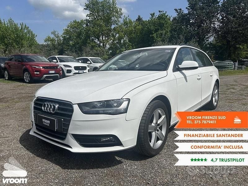 Usata Audi A4 Advanced 177 CV (130 kW) 2012 Bianco Station wagon