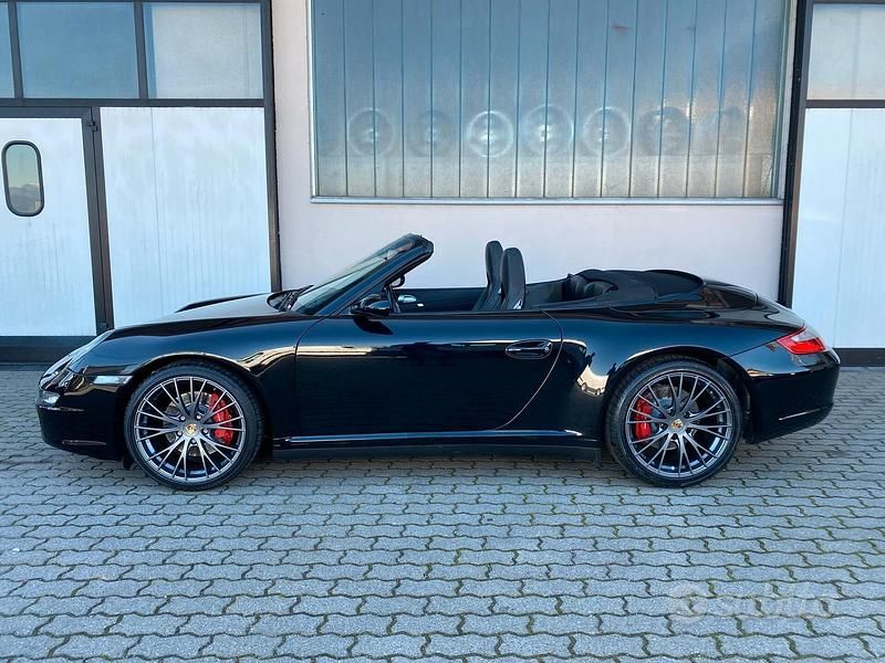 Usata Porsche 911 Carrera 4S Cabriolet 355 CV (261 kW) 2006 Nero Cabrio