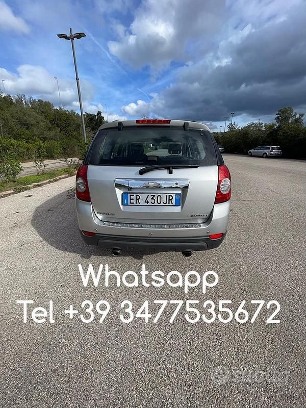 Usata Chevrolet Captiva LT 184 CV (135 kW) 2013 Grigio SUV
