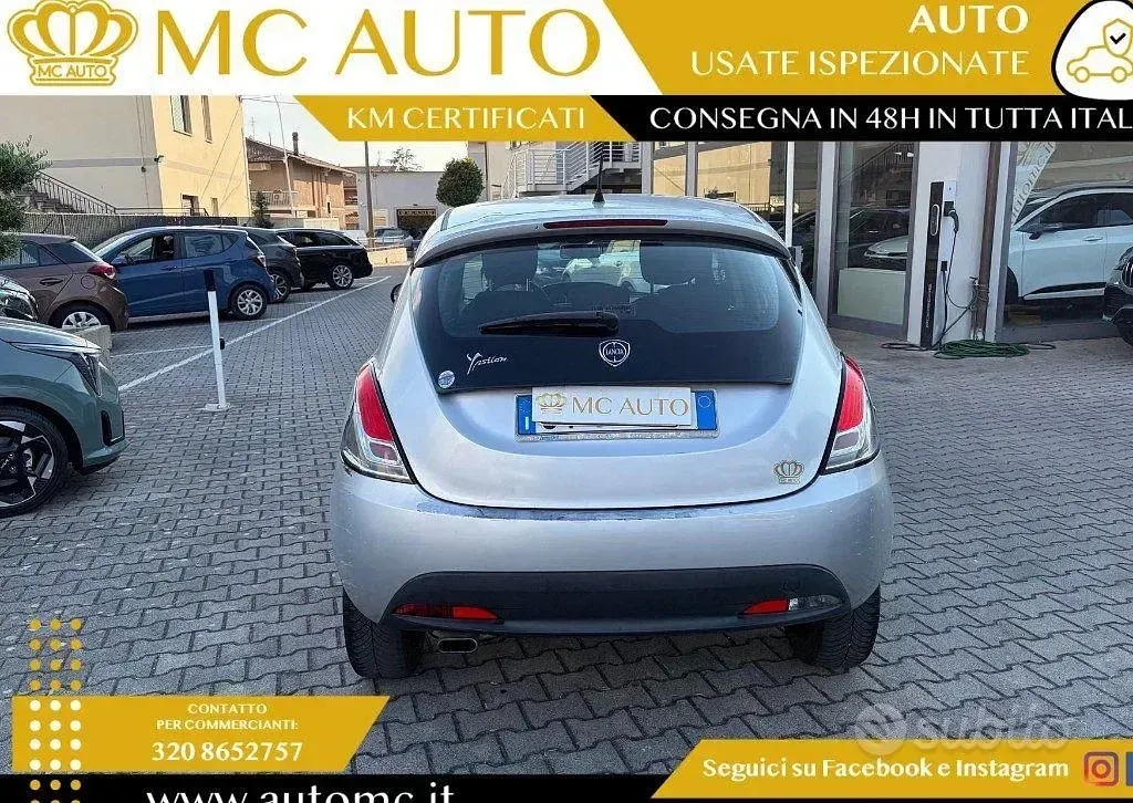 Usata Lancia Ypsilon Gold 69 CV (50 kW) 2013 Grigio Utilitaria