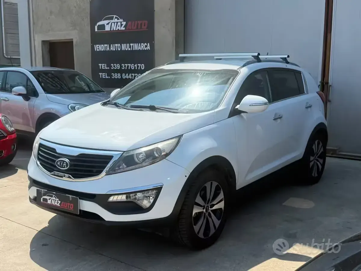 Usata Kia Sportage Active 116 CV (85 kW) 2012 Bianco SUV