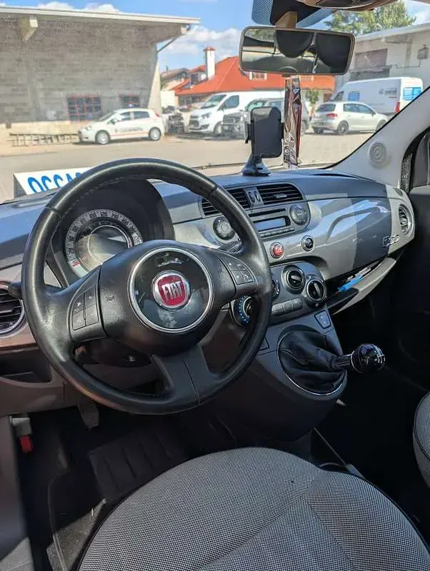 Usata Fiat 500 Lounge 69 CV (50 kW) 2012 Grigio Utilitaria