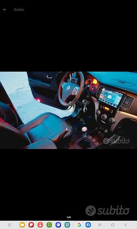 Bianco Usata 2012 Ssangyong (KGM) Korando SUV | 3000 € (Buon prezzo) - Immagine 1/4