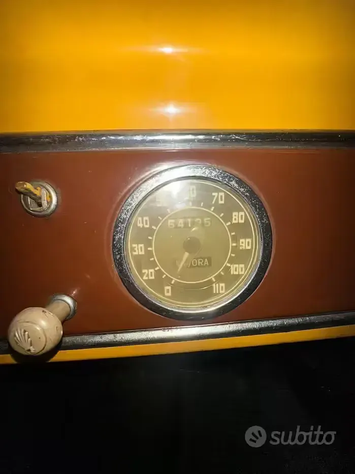 Usata Fiat Topolino 1950 Giallo Utilitaria