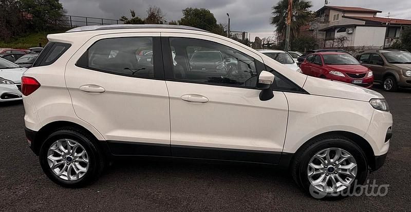 Usata Ford Ecosport Titanium 95 CV (69 kW) 2016 Bianco SUV