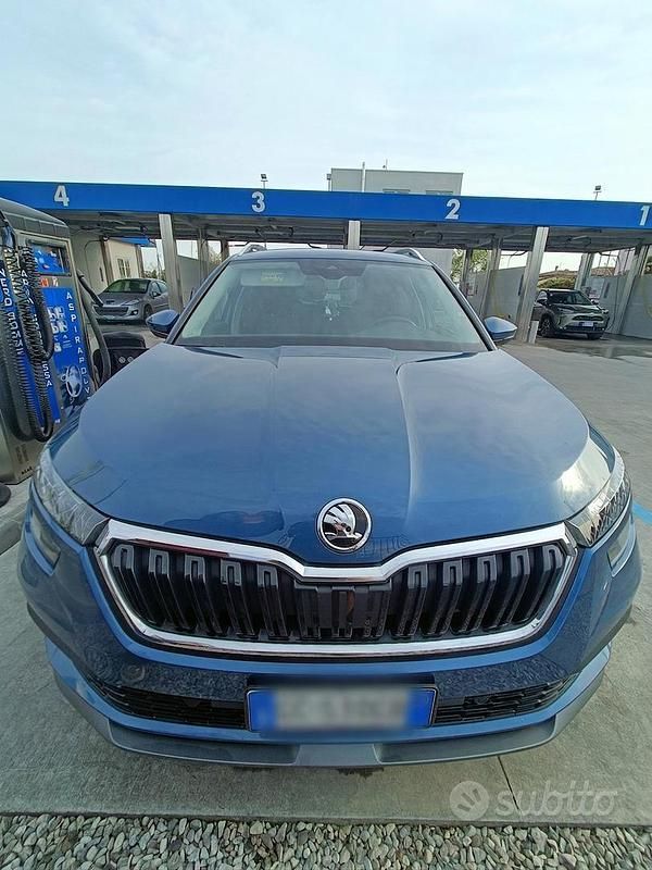 Usata Skoda Kamiq Ambition 90 CV (66 kW) 2020 Blu/azzurro SUV