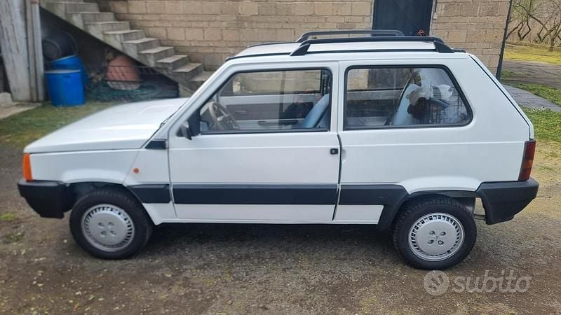 Usata Fiat Panda 2002 Bianco Utilitaria