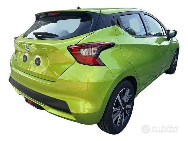 Usata Nissan Micra Acenta 90 CV (66 kW) 2017 Verde Utilitaria