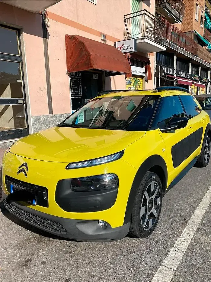 Usata Citroën C4 Cactus 82 CV (60 kW) 2015 Giallo Utilitaria