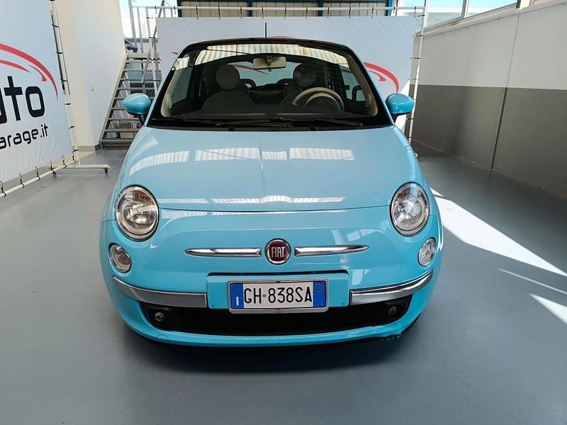 Usata Fiat 500 Lounge 95 CV (69 kW) 2012 Blu Berlina