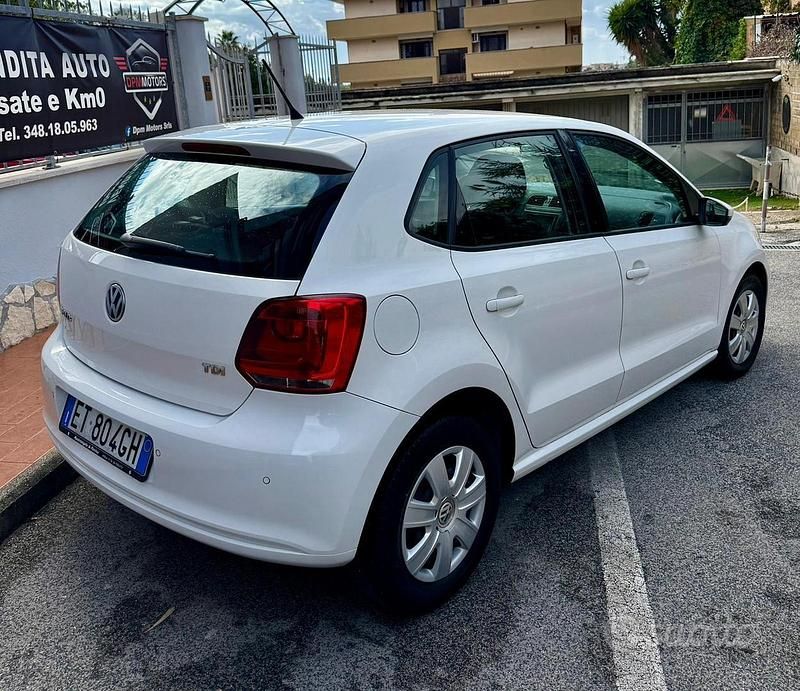 Usata VW Polo Comfortline 75 CV (55 kW) 2014 Bianco Berlina