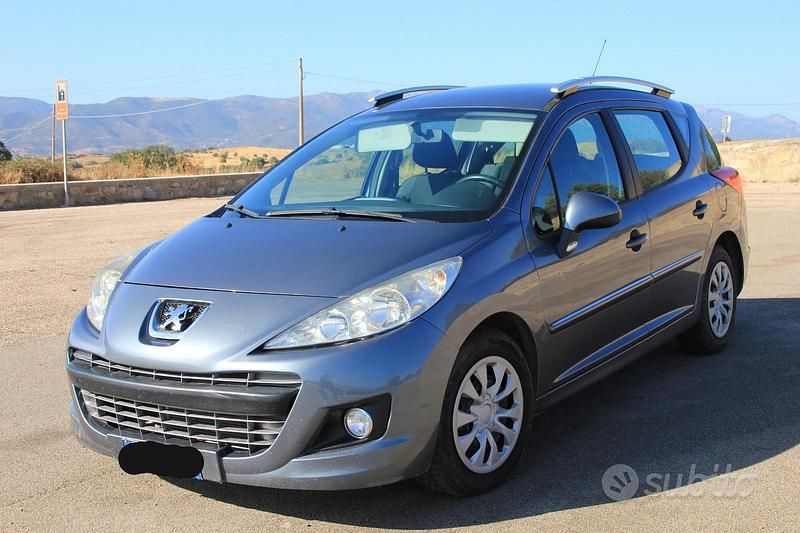 Usata Peugeot 207 92 CV (67 kW) 2011 Marrone Station wagon