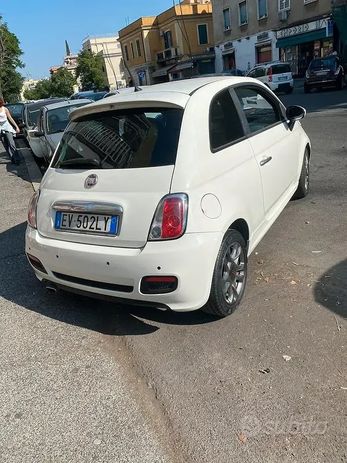 Usata Fiat 500S 69 CV (50 kW) 2014 Bianco Berlina