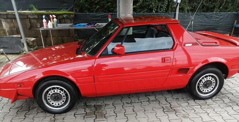 Usata Fiat X 1/9 1988 Rosso Cabrio