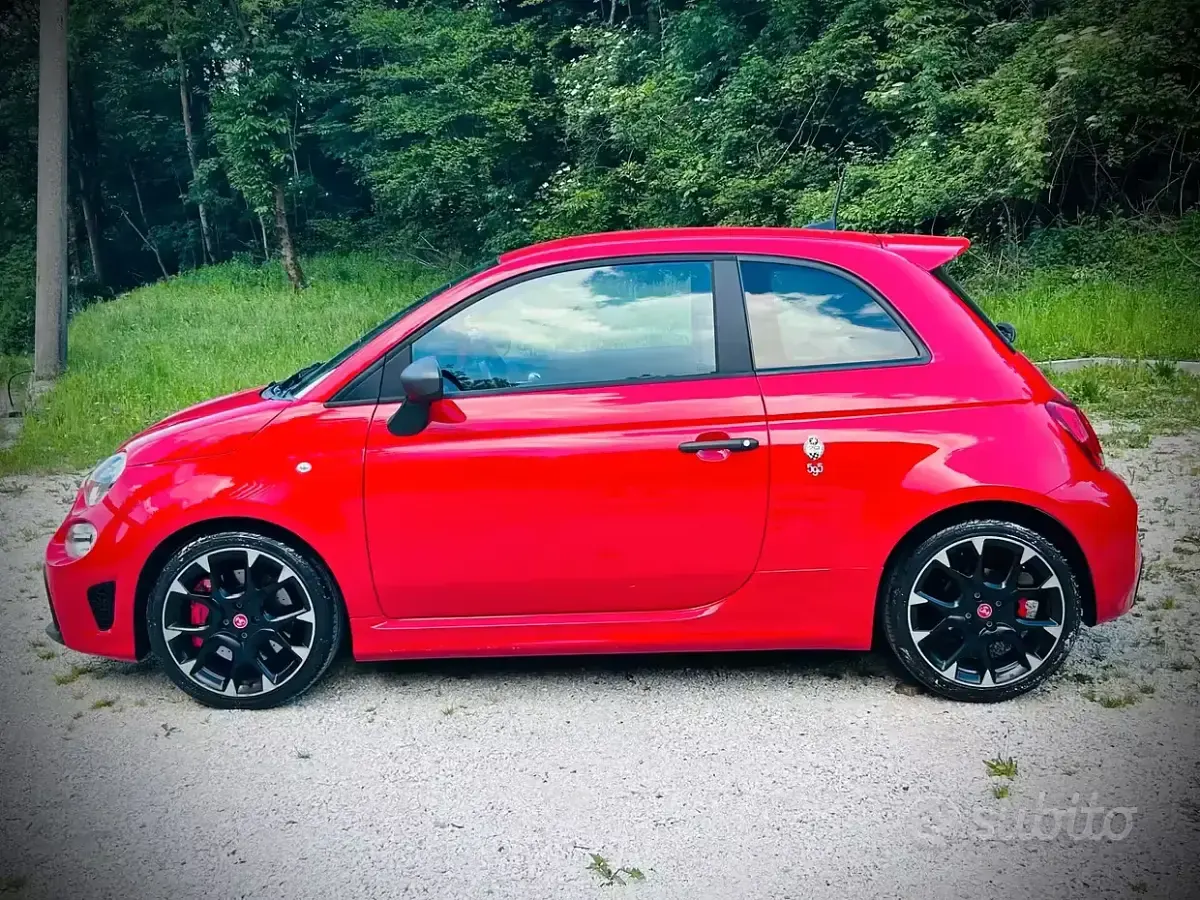 Usata Abarth 595 Competizione 180 CV (132 kW) 2020 Rosso Berlina