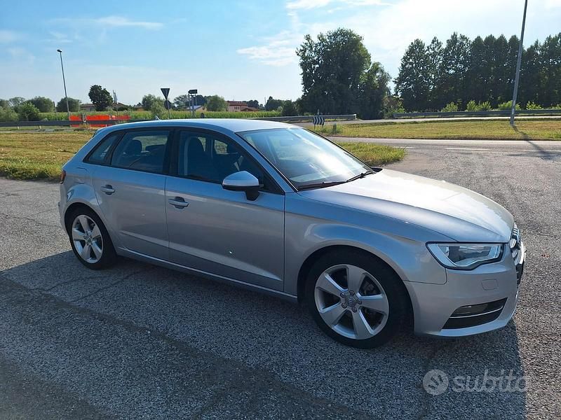 Usata Audi A3 Sportback Ambition 2016 Grigio Utilitaria