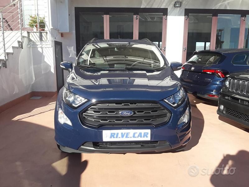 Usata Ford Ecosport ST 125 CV (91 kW) 2022 Blu SUV