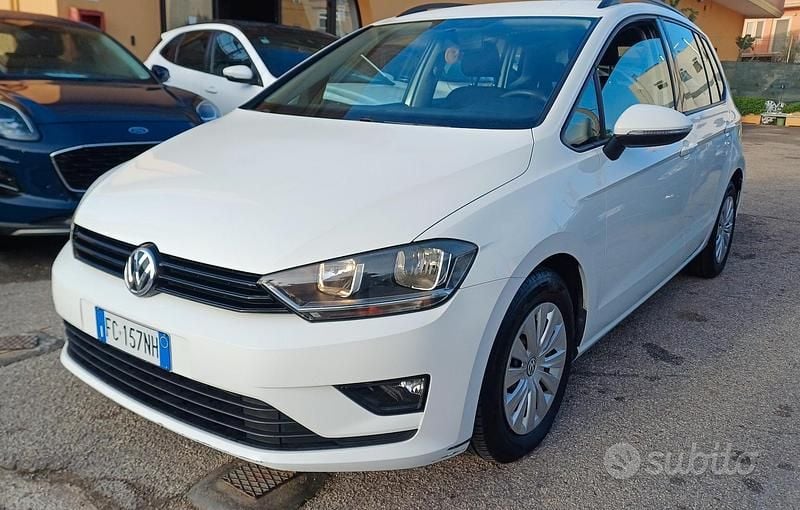 Usata VW Golf Trendline 90 CV (66 kW) 2016 Bianco Berlina