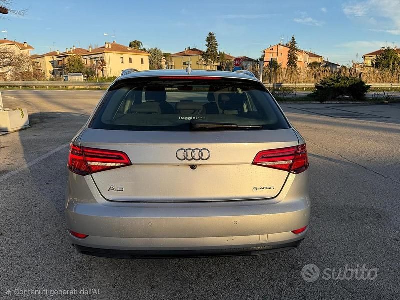 Usata Audi A3 Ambiente 110 CV (80 kW) 2017 Grigio Berlina
