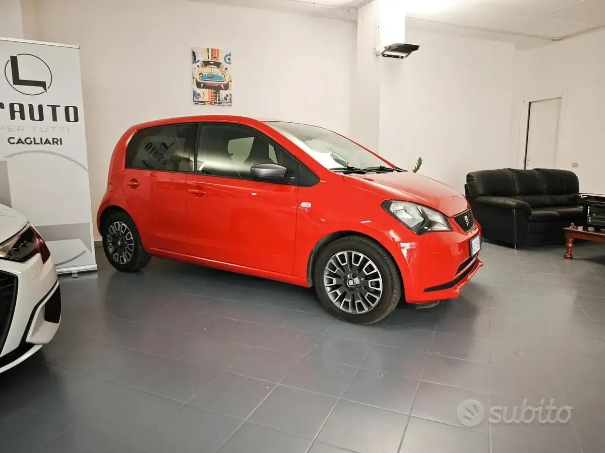 Usata Seat Mii Style 60 CV (44 kW) 2019 Rosso Utilitaria