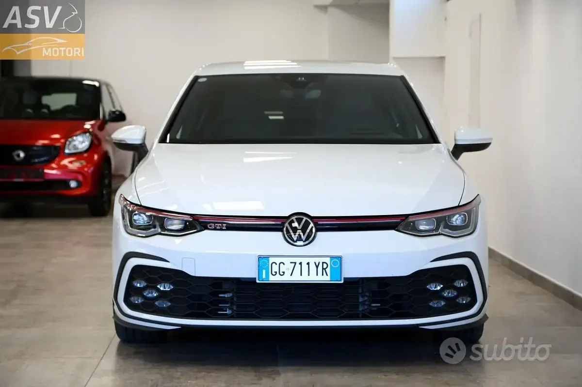 Usata VW Golf VIII GTI 245 CV (180 kW) 2020 Bianco Berlina