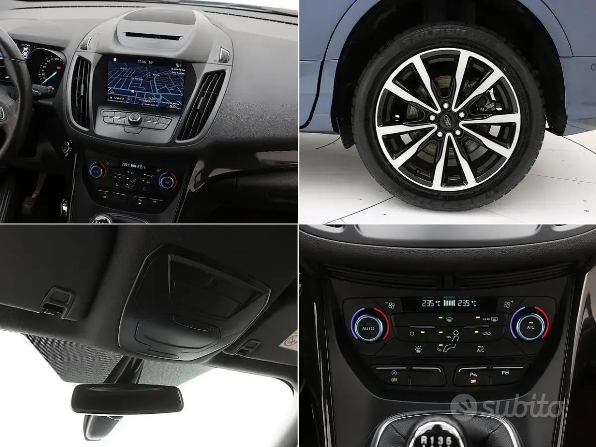 Usata Ford Kuga ST-Line 120 CV (88 kW) 2019 Nero SUV