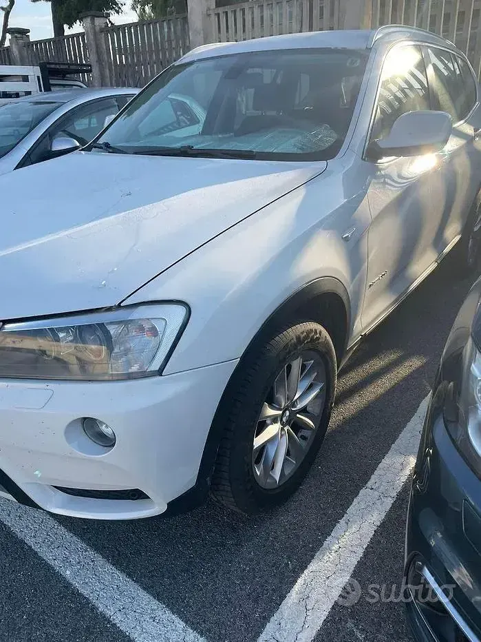 Usata BMW X3 190 CV (139 kW) 2014 Bianco SUV