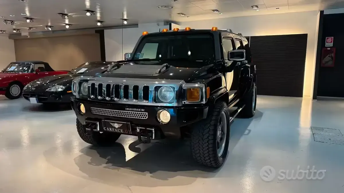 Usata Hummer H3 223 CV (164 kW) 2005 Nero SUV