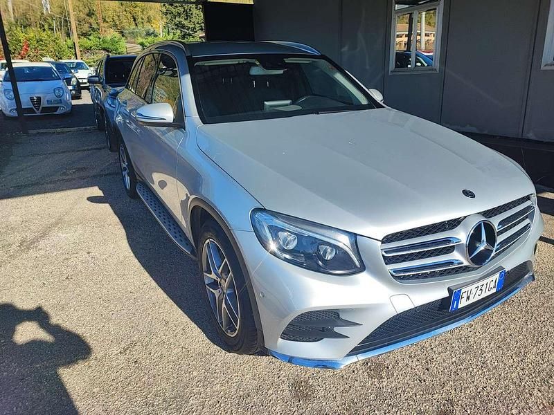 Usata Mercedes GLC250 Premium 204 CV (150 kW) 2019 Argento SUV