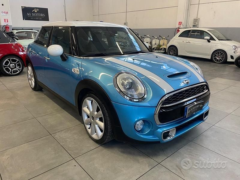 Usata Mini Cooper S 192 CV (141 kW) 2014 Blu Utilitaria