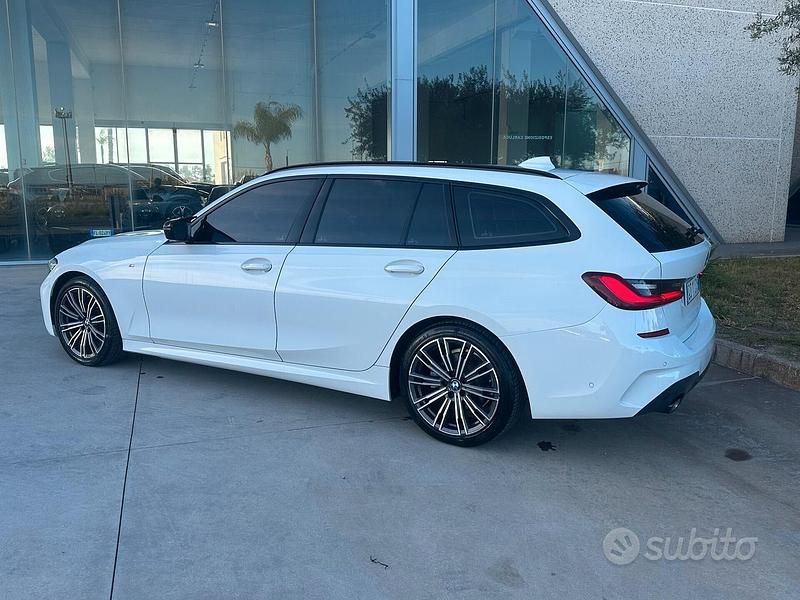 Usata BMW 316 M Sport 122 CV (89 kW) 2020 Bianco Station wagon