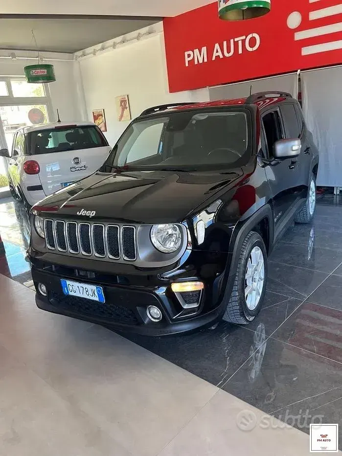 Usata Jeep Renegade Limited 131 CV (96 kW) 2021 Nero SUV