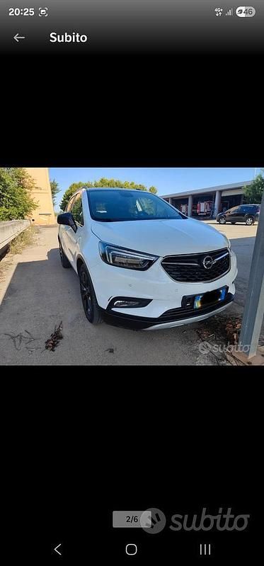 Usata Opel Mokka X 140 CV (102 kW) 2017 Bianco SUV