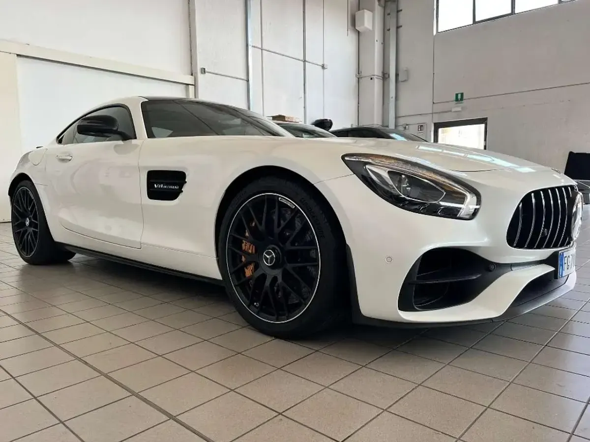 Usata Mercedes AMG GT S AMG 510 CV (375 kW) 2017 Bianco Coupé
