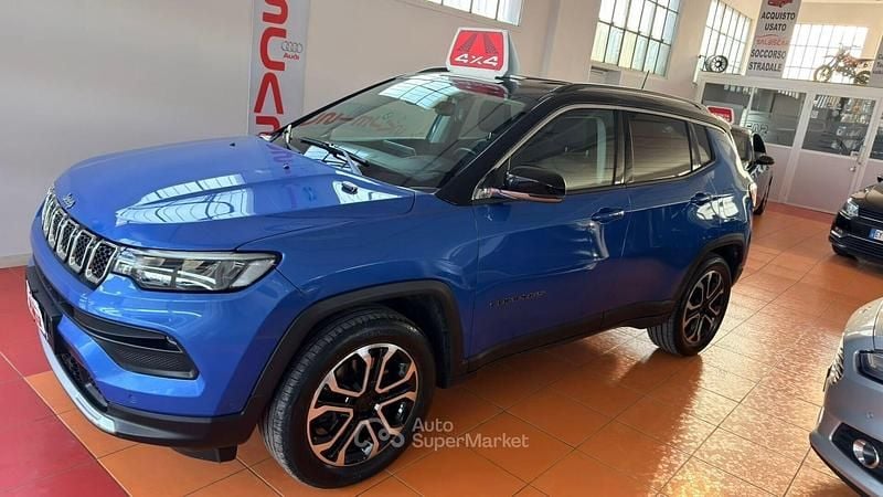 Usata Jeep Compass Limited 179 CV (131 kW) 2021 Blu SUV