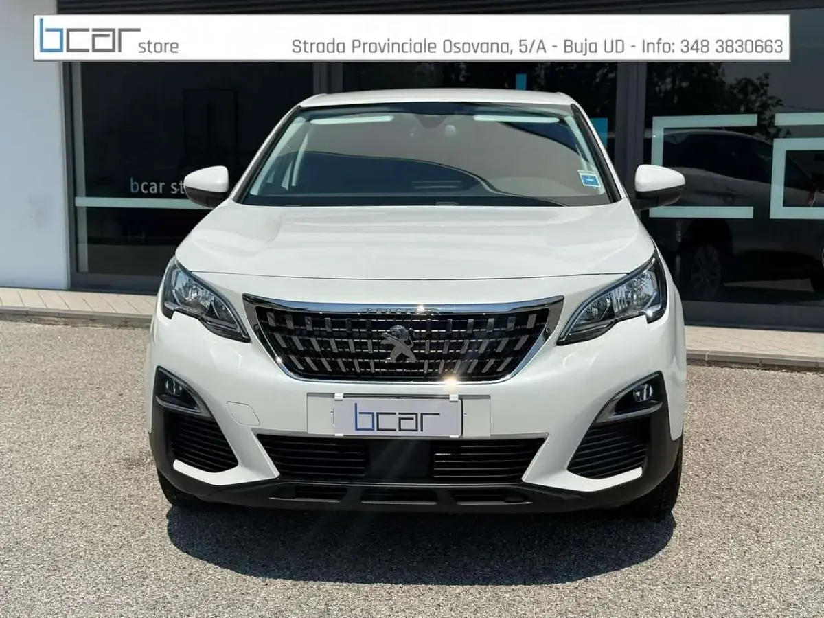 Usata Peugeot 3008 Active 120 CV (88 kW) 2017 Bianco SUV
