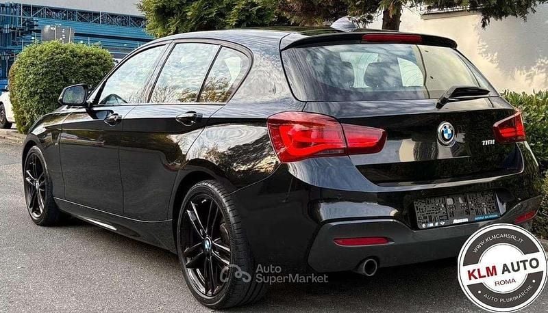 Usata BMW 118 Shadowline 136 CV (100 kW) 2018 Nero Utilitaria