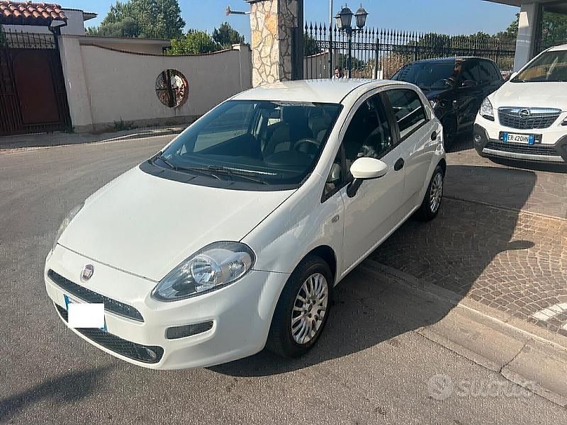 Usata Fiat Punto Lounge 77 CV (56 kW) 2014 Bianco Berlina