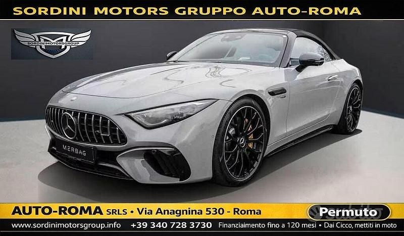 Usata Mercedes SL55 AMG AMG 476 CV (350 kW) 2023 Grigio Cabrio